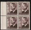 AUSTRALIA   Scott #  232*  VF MINT LH Blk. Of 4 - Mint Stamps