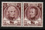 AUSTRALIA   Scott #  264a*  VF MINT LH Pair - Neufs