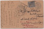 Br India King George V, DLO Lucknow Postmark, Postal Card, India As Per The Scan - 1911-35 Roi Georges V