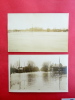 2 Real Photos- Dayton Ohio  1913 Flood Npkp Stamp Box----ref  602 - Dayton