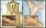 Fujeira 1972 Mi# Block 117-118 A Used - Nude Paintings By Modigliani - Fudschaira