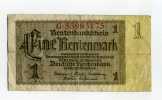 - ALLEMAGNE . BILLET 1 M. 1937 . - Other & Unclassified