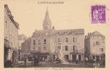 Laissac - Place Du Monument - Café Du Commerce - Coiffeur - - Cafés