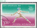 ROMANIA, 1984, 23nd Summer Olympic Games, Los Angeles, Cancelled (o), Sc. 3207 - Usado