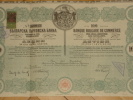 BULGARIAN COMMERCIAL BANK - ACTION  - 100 LEVA GOLD ,1914,ROUSTCHOAK,SEE SCAN - Bulgarie