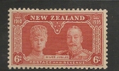 NEW ZEALAND -1935 SILVER JUBILEE - Yvert # 209 - MINT LH - Ongebruikt