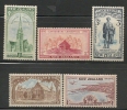 NEW ZEALAND -1950 CANTERBURY CENTENNIAL   - Yvert # 308/312 - MINT NH - Nuevos