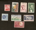 Z10-8. US, 1959 Set Of 8 - Lincoln - Benjamin Harrison - Forest Soil Conservation - NATO - Lawrence Seaway - Trade - Sammlungen