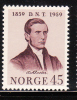 Norway 1959 Founding Of Norwegian Temperance Movement MNH - Neufs