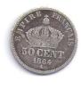 NAPOLEON III - 50 C  1864 A - 50 Centimes