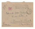 Lettre - MADAGASCAR - TANANARIVE - PAR AVION Tampon Violet De "TAXE PERCUE" - 1944 - Storia Postale