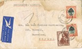 0628. Carta Aerea Certificada CAPETOWN (South Africa)  1953. Carteria Barcelona - Covers & Documents