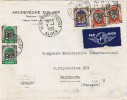 0629. Carta Aerea ALGER (argelia) 1952. Carteria Barcelona - Lettres & Documents