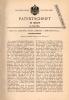 Original Patentschrift - Mutual Electric Trust Ltd. In Brighton ,1900, Voltmeter Aus Quecksilber , Quecksilbervoltameter - Andere & Zonder Classificatie