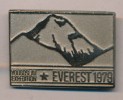 ALPINISM, MOUNTAINEERING,  YUGOSLAVIA, EVEREST EXPEDITION, 25 X 17 Mm, PINBACK - Alpinismo, Escalada