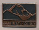 ALPINISM, MOUNTAINEERING,  YUGOSLAVIA, EVEREST EXPEDITION, 25 X 17 Mm, PINBACK - Alpinismus, Bergsteigen