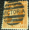 Victoria 1890 Queen Victoria 1d - Used - Used Stamps