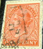 South Australia 1868 Queen Victoria 1d - Used - Used Stamps