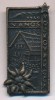 SLOVENIA, ALPINISM, MOUNTAINEERING, PEAK NANOS, VOJKOVA KOCA Ca 20 X 40 Mm, LARGE ANTIQUE BADGE, 1949 - Alpinismus, Bergsteigen