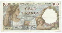 Billet 100 Francs Sully CP.18.12.1941.CP - 100 F 1939-1942 ''Sully''