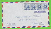 Sur Env. VIA AIR MAIL - ETATS UNIS - New Orleans - 4 Timbres - Poststempel