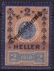 1910 - Österreich Stempelmarken - Austria Revenue Stamps - Deutschösterreich - 2 H - Fiscali