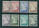 Greece SG 609-16 MM 1945 - Unused Stamps