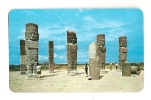 Cp, Mexique, Zona Arqueologica De Tula-Estado De Hidalgo, écrite - Mexico