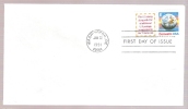 FDC Make Up Stamp For Use With 25 Cent Stamp - Plus Additional Stamp - 1991-2000