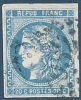 FRANCE Oblitéré GC-2032 Y&T N°46B - 1870 Ausgabe Bordeaux