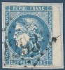 FRANCE Oblitéré GC-2293 Y&T N°46B - 1870 Bordeaux Printing