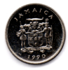 GIAMAICA 5 CENTS 1990 - Giamaica