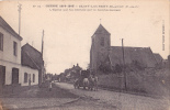CPA Guerre - SAINT-LAURENT-BLANGY 62 - L'église Qui Fut Détruite Par Le Bombardement - Saint Laurent Blangy