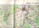 Région D’Auxerre Et De La Forêt D’Othe Feuille Sud  1/100.000° 1959 - Cartes Topographiques