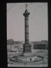 Paris-La Place De La Bastille Et La Collone De Juillet 1905 - Ile-de-France