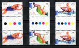 Australia 2012 London Olympic Games Set Of 3 Gutter Pairs MNH - Mint Stamps