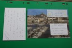 ART-Mail  Lettre Illustrée Recto-verso Marseille Lisa Automation Marseille Sainte-Anne —> Notre-Dame De La Gard - Cartas & Documentos