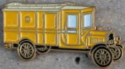 VIEUX BUS JAUNE - VEHICULE DE LA POSTE SUISSE - OLD CAR SWISS POST YELLOW - 7 - Correo