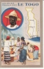 LE TOGO CARTE PUBLICITAIRE LE LION NOIR SUR LES ANCIENNES COLONIES FRANCAISES - Togo