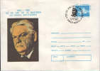 Romania-Postal Stationary Cover1980-Mihail Sadoveanu,writer-Grand Master Of United Romanian Freemasonry - Freimaurerei