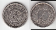 ***** JAPON - JAPAN - 20 SEN MEIJI (1876) - DRAGON - ARGENT - SILVER ***** EN ACHAT IMMEDIAT - Japan