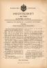 Original Patentschrift - C. Staudenmaier In Cannstadt - Stuttgart , 1905 , Briefwaage , Waage !!! - Letter Balances