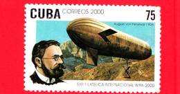 CUBA - Usato - 2000 - Mostra Filatelica WIPA 2000, Vienna - August Von Perseval, 1906 - 75 - Vedi.. - Used Stamps