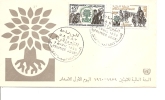 Réfugiés ( FDC Du Maroc De 1960 à Voir) - Vluchtelingen