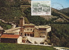 Carte- Maximum  ITALIE  N° Yvert  1432 (EREMO DI FONTE AVELLANA) Obl Sp Ill 1er Jour 1980 - Maximumkaarten