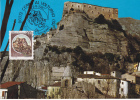 Carte- Maximum  ITALIE  N° Yvert  1445 (CERRO AL VOLTURNO - Château) Obl Sp Ill 1er Jour 1980 - Cartoline Maximum
