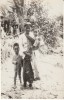 Asian Native Women With Children In Sling On C1920s/30s Vintage Real Photo Postcard - Other & Unclassified