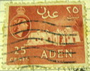 Aden 1953 Mosque 25c - Used - Aden (1854-1963)