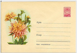 Russia USSR 1958 Fleurs Flowers Flower Blume Blumen Flora Plants Envelope - 1950-59