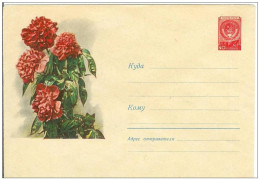 Russia USSR 1959 Fleurs Flowers Flower Blume Blumen Flora Plants Envelope - 1950-59